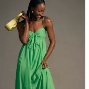 Cami NYC Loa Bow Silk Dress